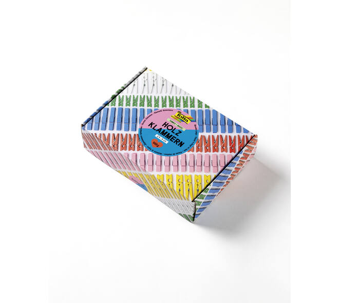 Wasknijpers Folia jumbo 500gram assorti