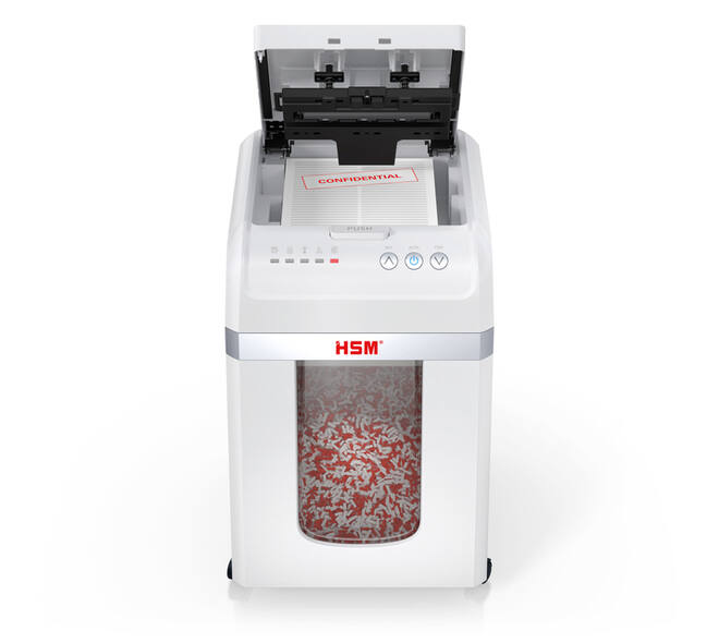 Papiervernietiger HSM shredstar Autofeed X300 snippers 4x12mm