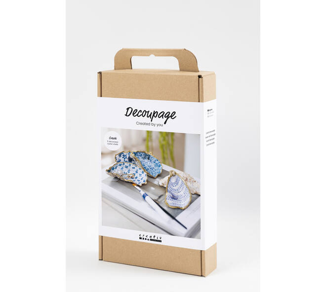 Hobbyset Creativ Company decoupage oesterschelpen