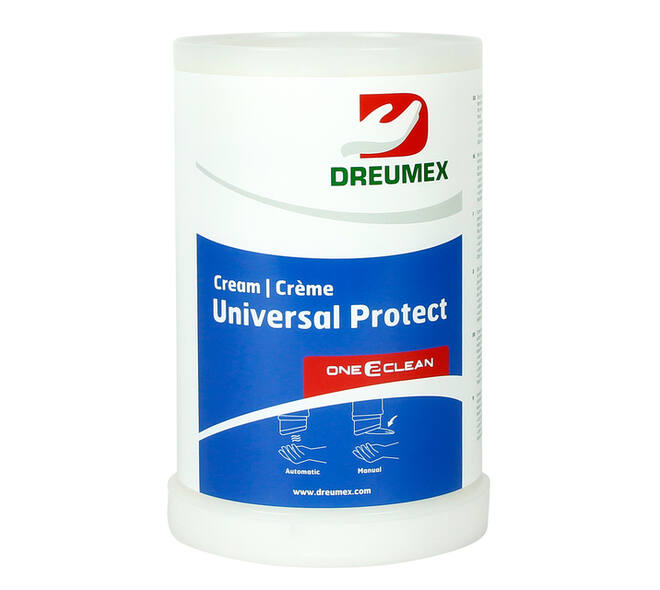 Handcrème Dreumex Universal Protect vulling One2clean 1500ml
