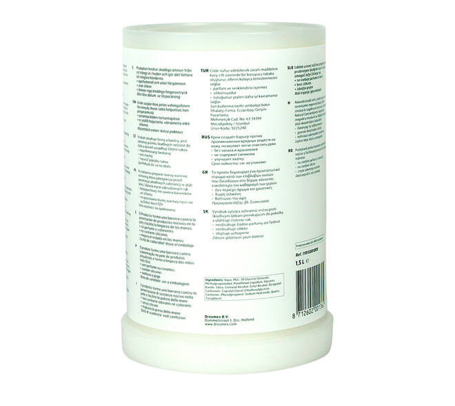 Handcrème Dreumex Universal Protect vulling One2clean 1500ml