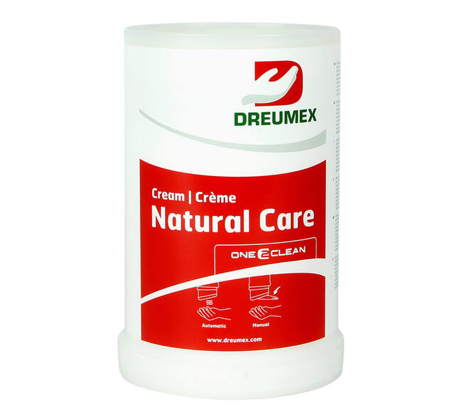 Handcrème Dreumex Natural Care vulling One2clean 1500ml