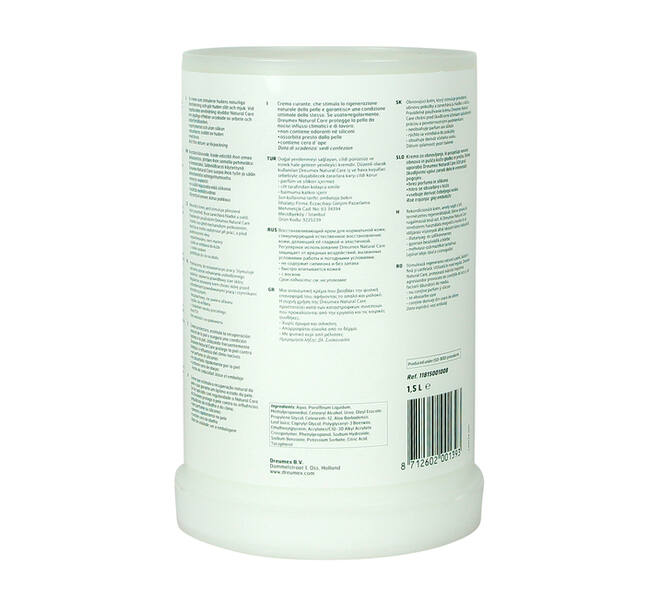 Handcrème Dreumex Natural Care vulling One2clean 1500ml