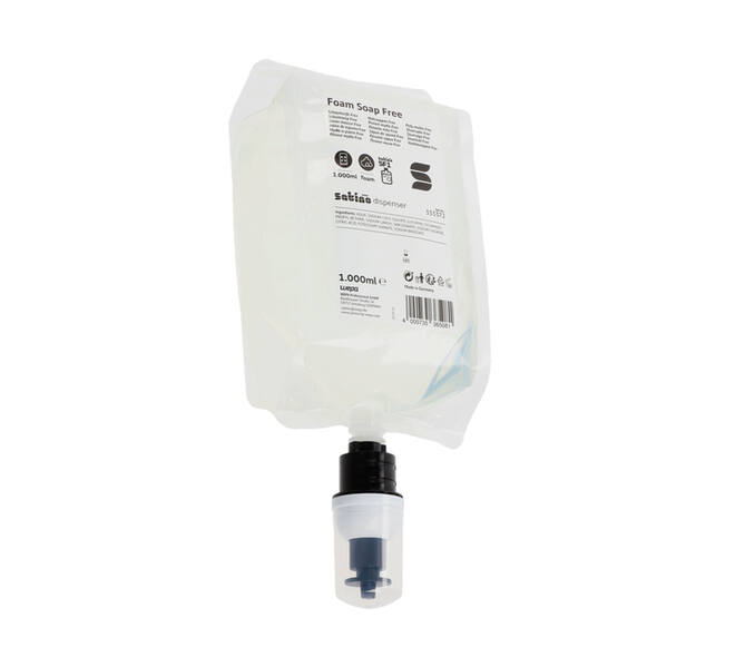 Handzeep Satino SF1 Free schuim 1000ml 333372