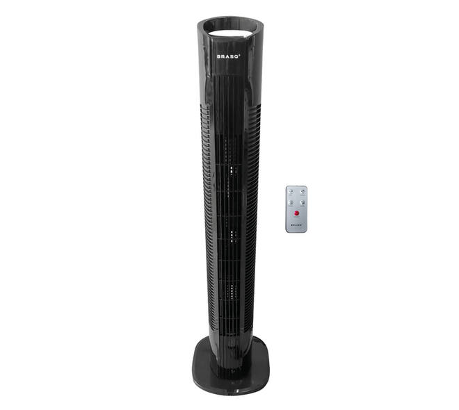 Torenventilator BRASQ F500 H79cm zwart