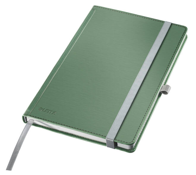Notitieboek Leitz Style A5 lijn 160 pagina's 100gr groen