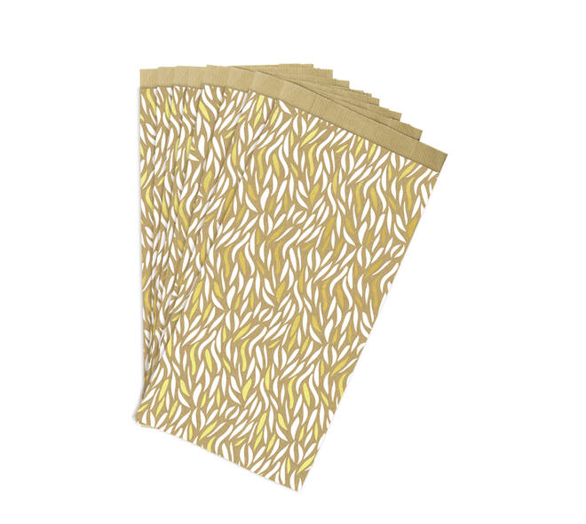 Cadeauzak Clairefontaine 12x24x4.5cm kraft golven 50 stuks