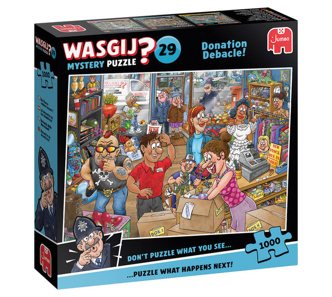 Puzzel Wasgij Mystery 29 Donatiedebacle! 1000st