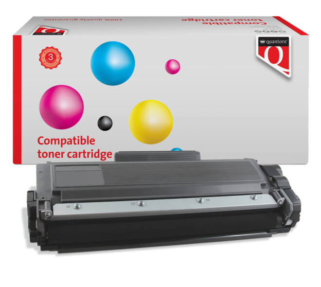 Toner Quantore alternatief tbv Brother TN-2320 zwart jumbo