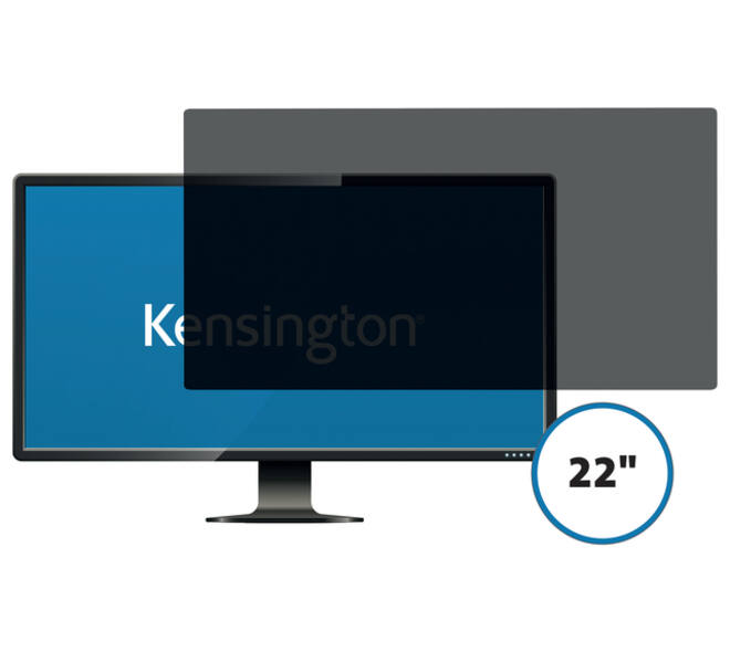 Privacyfilter Kensington 2-weg voor 22" monitors 16:9