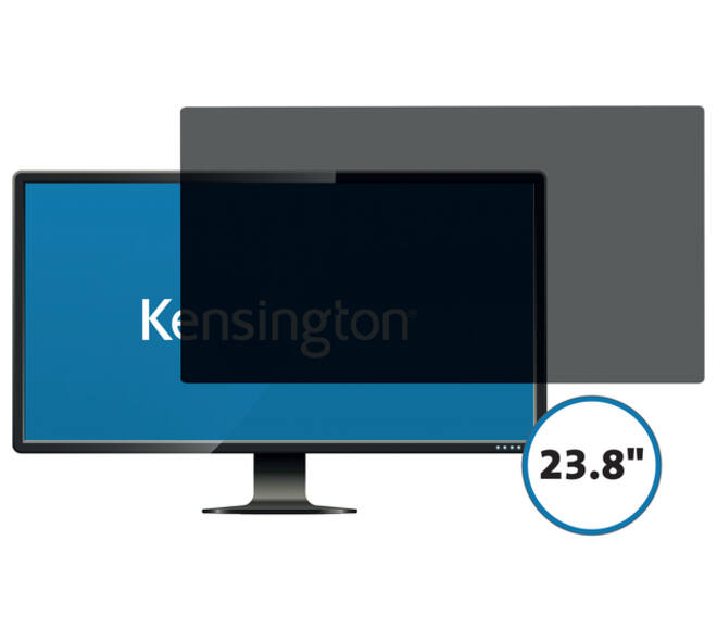Privacyfilter Kensington 2-weg voor 23.8" monitors 16:9