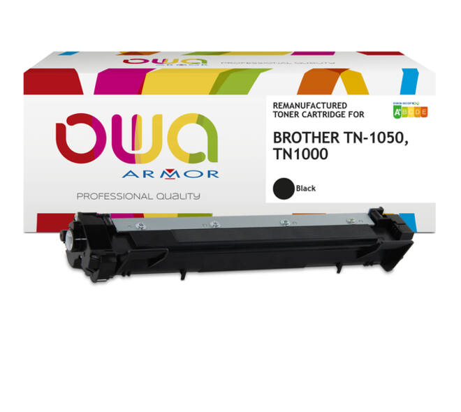 Toner OWA  alternatief tbv Brother TN-1050 zwart jumbo