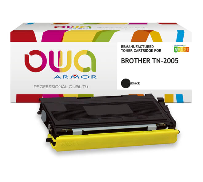 Toner OWA  alternatief tbv Brother TN-2005 zwart jumbo