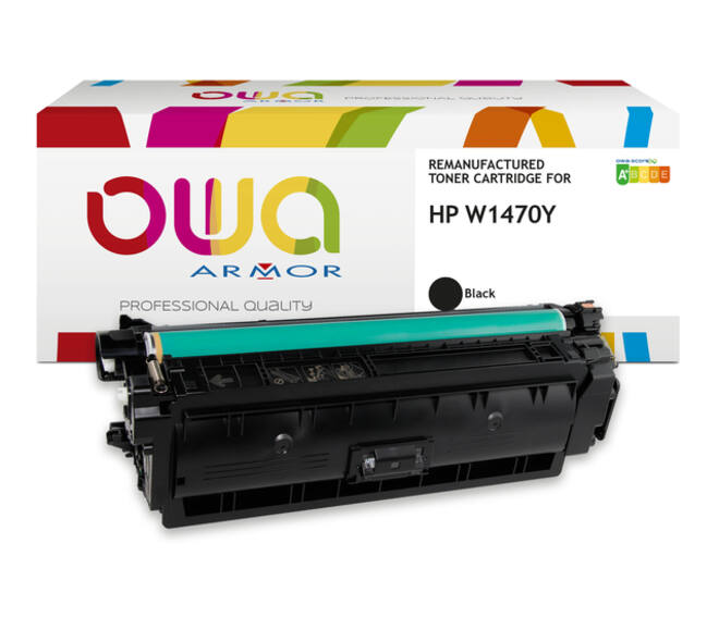 Tonercartridge OWA  alternatief tbv HP W1470Y zwart E