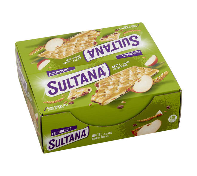Fruitbiscuit Sultana appel 3-pack