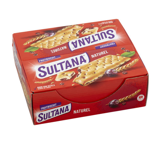Fruitbiscuit Sultana naturel 3-pack