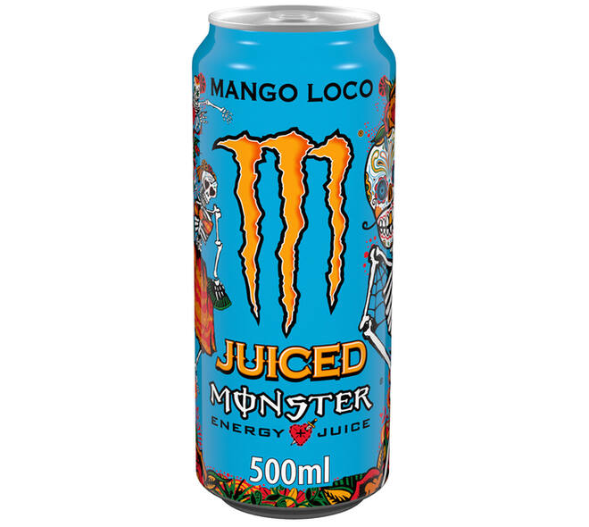 Energiedrank Monster juice mango loco blik 500ml