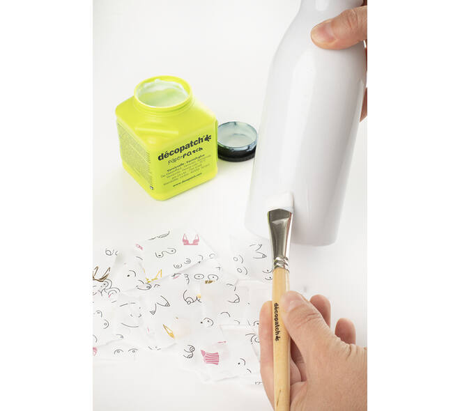 Hobbypapier Décopatch 30x40cm set à 4 vel thema Ode aan de vrouw