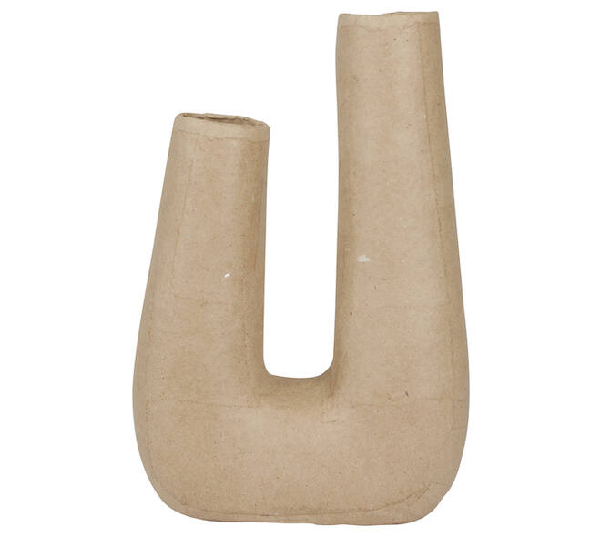 Figuur Décopatch dubbele vaas 16.5x7x25cm