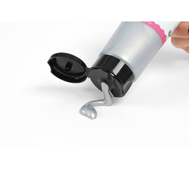 Acrylverf Qrea 120 ml zilver