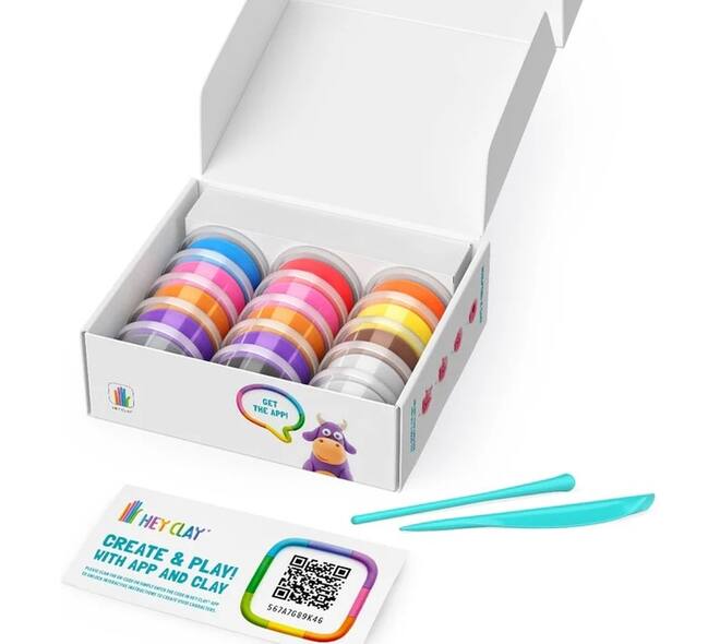 Klei Hey Clay dieren set à 15 delen