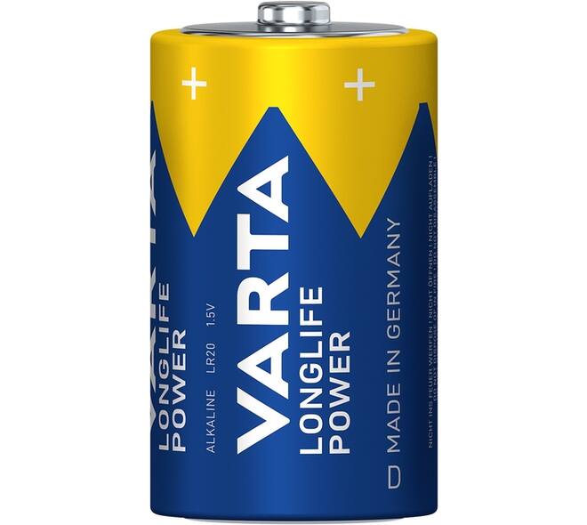 Batterij VARTA Longlife Power 2x D