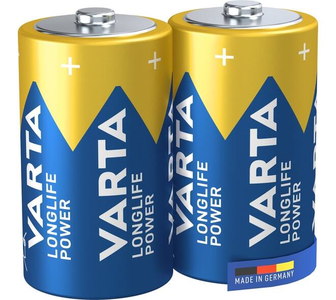Batterij VARTA Longlife Power 2x D