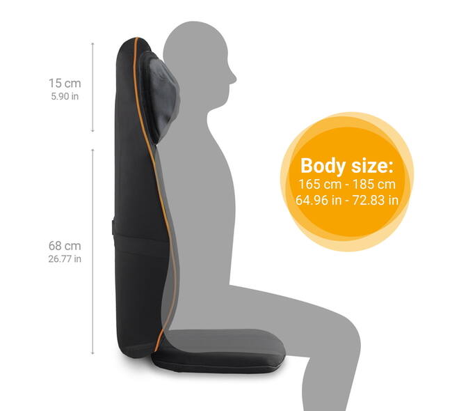 Shiatsu massagekussen Medisana MCN