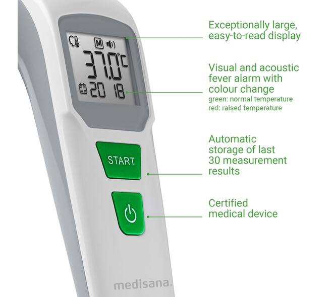 Thermometer Medisana Multifunctioneel infrarood TM 760