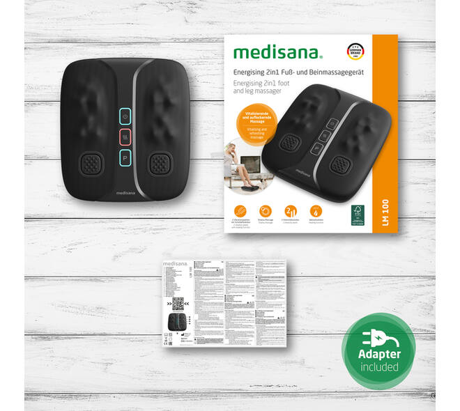 Been- en voetmassage apparaat Medisana LM 100