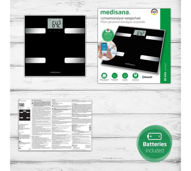 Weegschaal Medisana lichaamsanalyse BSA41 connect