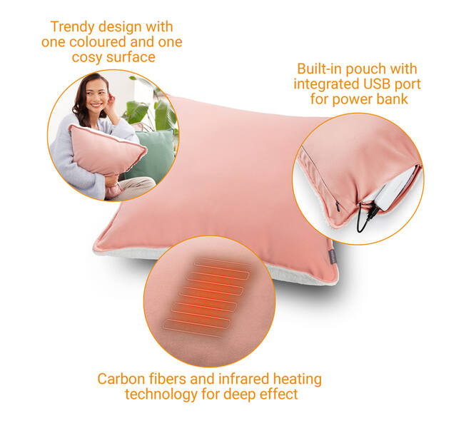 Warmtekussen Medisana HC 100 roze