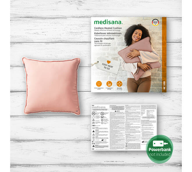 Warmtekussen Medisana HC 100 roze