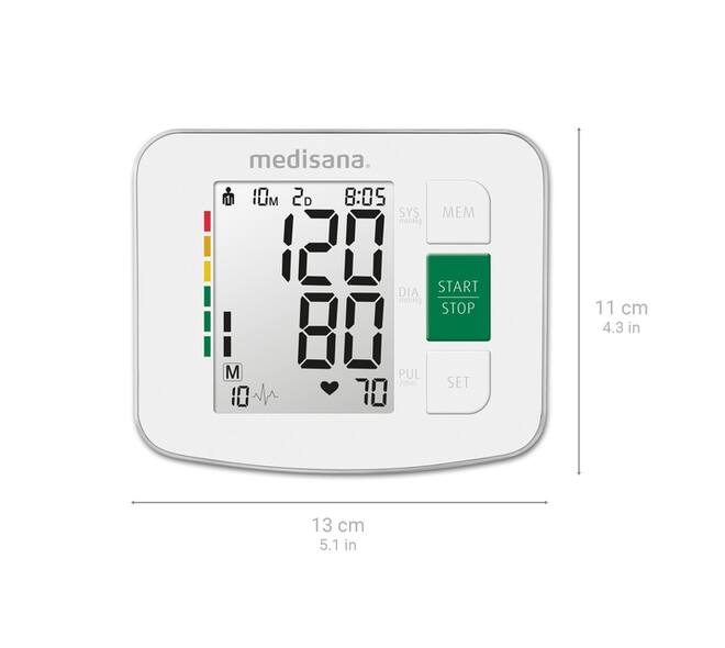 Bovenarmbloeddrukmeter Medisana BU 512