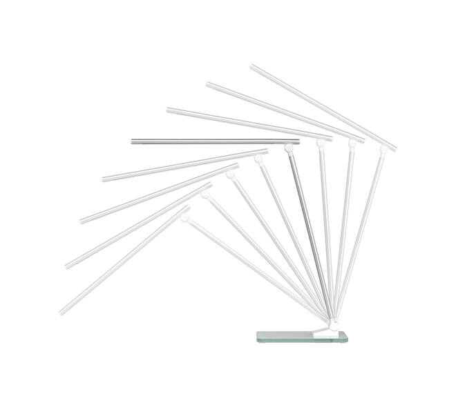 Bureaulamp Unilux Popy led wit