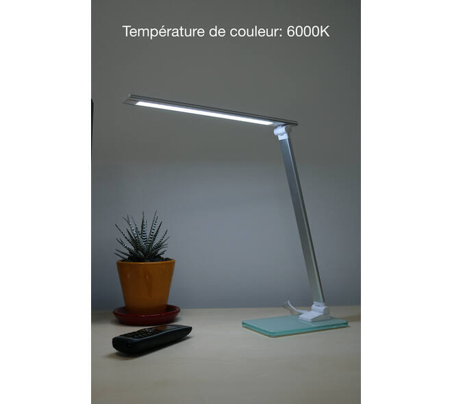Bureaulamp Unilux Popy led wit