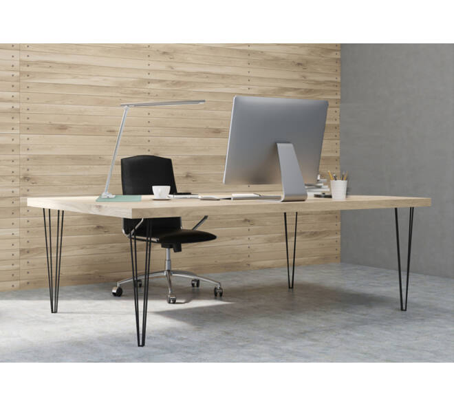 Bureaulamp Unilux Popy led wit