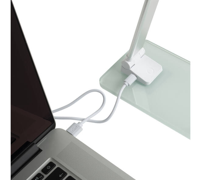 Bureaulamp Unilux Popy led wit