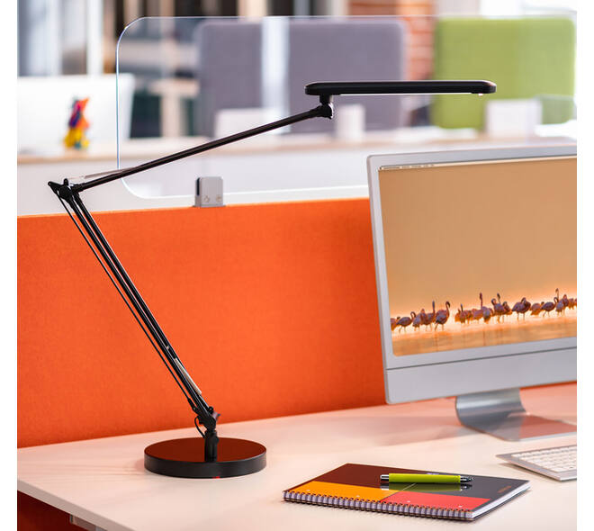 Bureaulamp Unilux Mamboled 2.0 led zwart