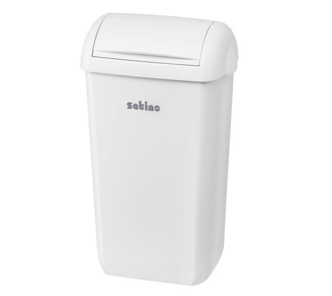 Dameshygiënebak Satino 23 liter wit 332590