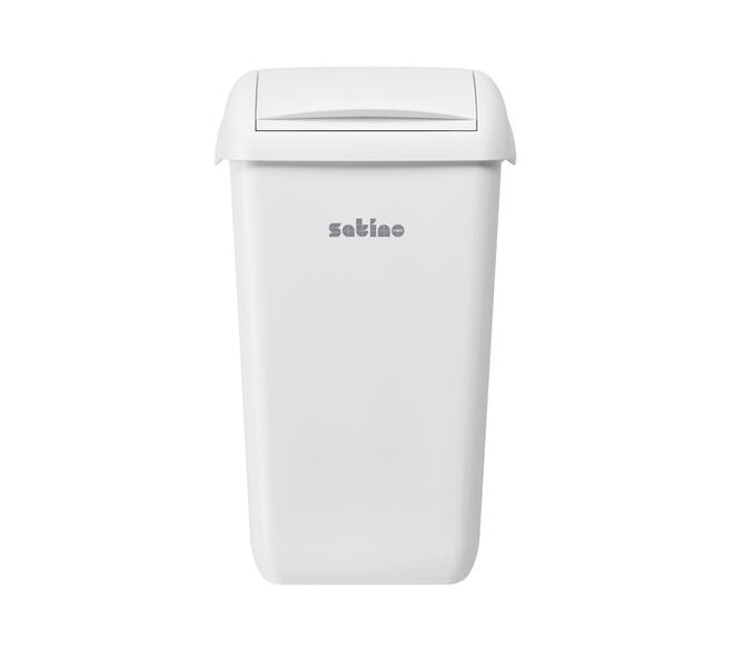 Dameshygiënebak Satino 23 liter wit 332590
