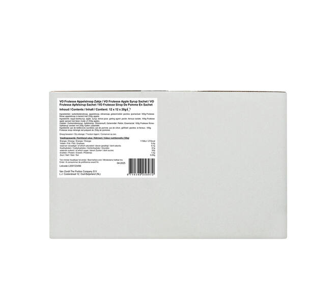 Appelstroop VarieJantjes Frutesse 12x20 gram zakjes