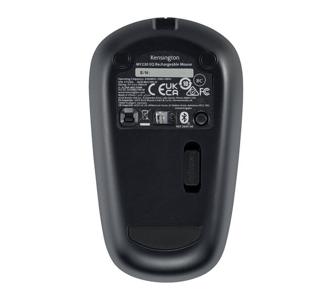 Muis Kensington EQ MY230 draadloos en oplaadbaar