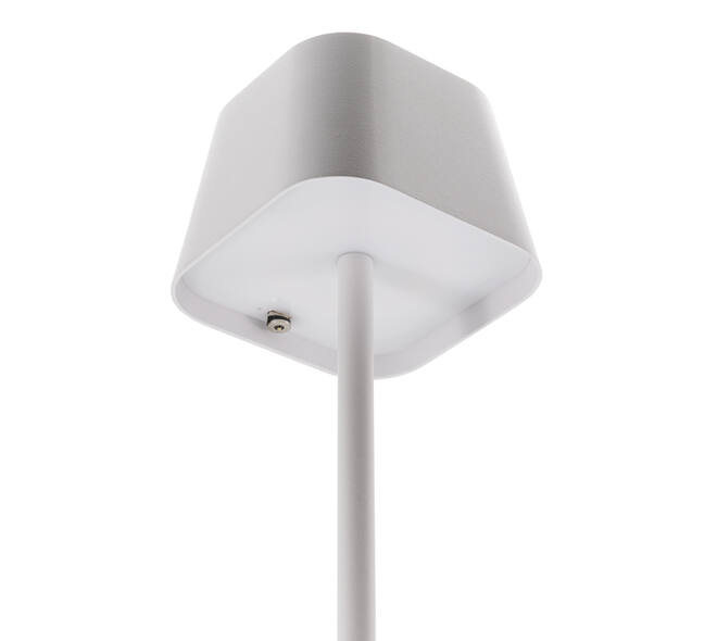 Tafellamp Securit Georgina LED oplaadbaar dimbaar wit
