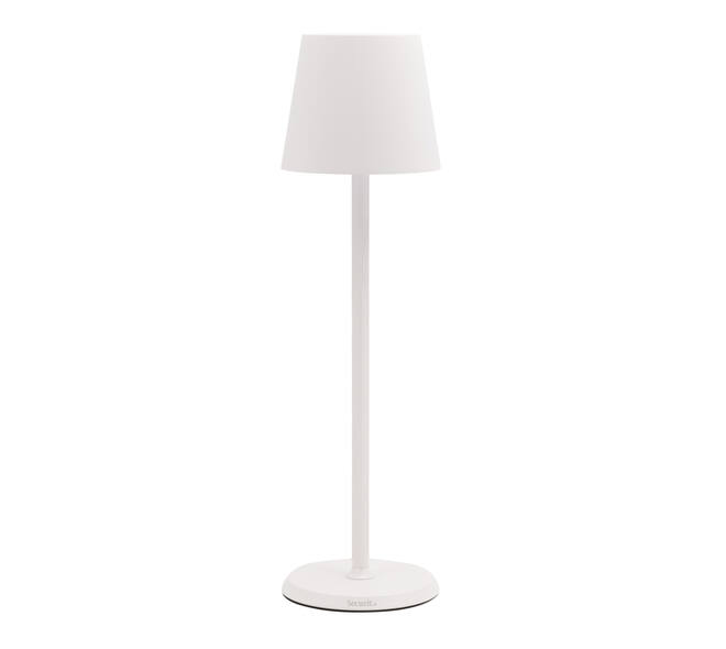 Tafellamp Securit Feline LED oplaadbaar dimbaar wit