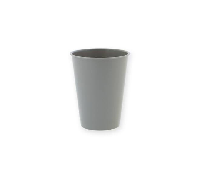 Koffiebeker IEZZY 180ml herbruikbaar Wauw 150 stuks grijs