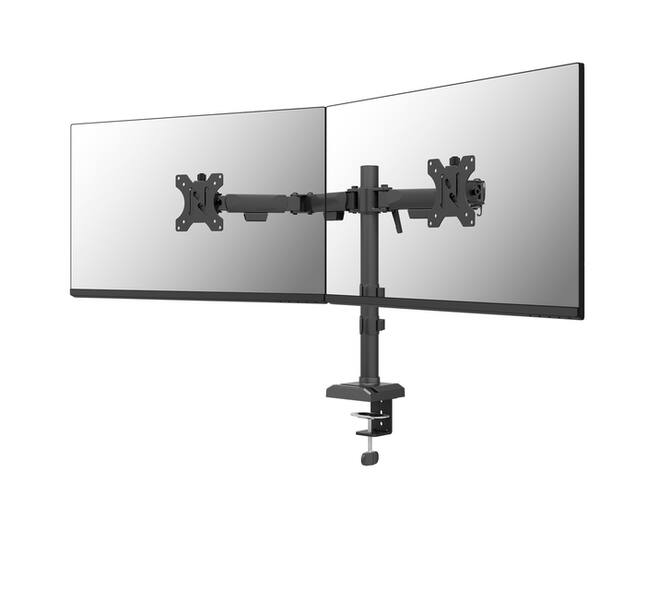 Monitorarm Neomounts NERO dual 10-32" zwart