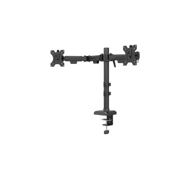 Monitorarm Neomounts NERO dual 10-32" zwart