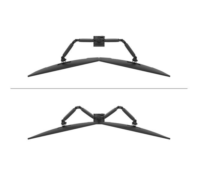 Monitorarm Neomounts NERO dual 10-32" zwart