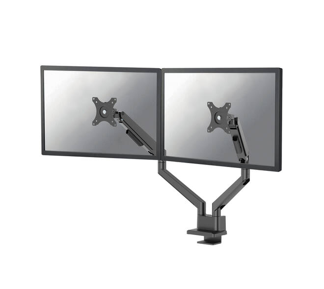 Monitorarm Neomounts NEXT Slim dual 17-32" zwart